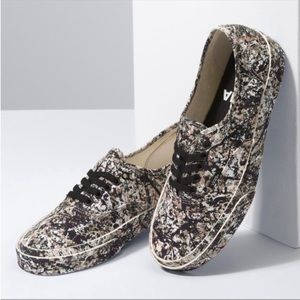 Vans Authentic. MoMa Jackson Pollock Unisex size 7.5 M / 9 W New in box